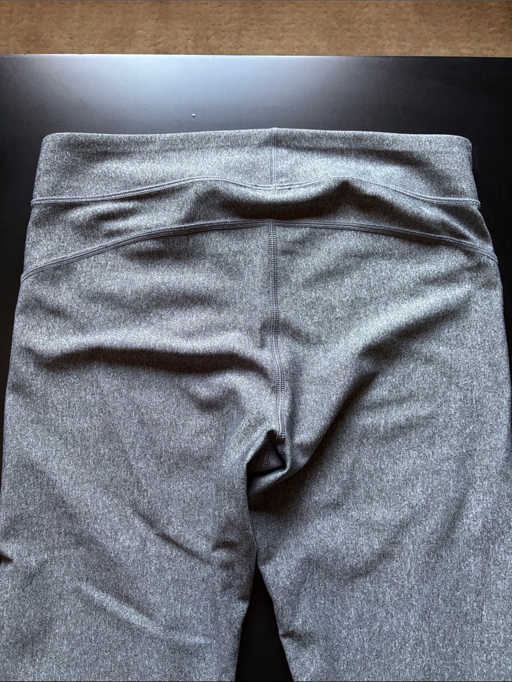 Under Armour Heather Gray Capri Leggings - Picture 3 of 3